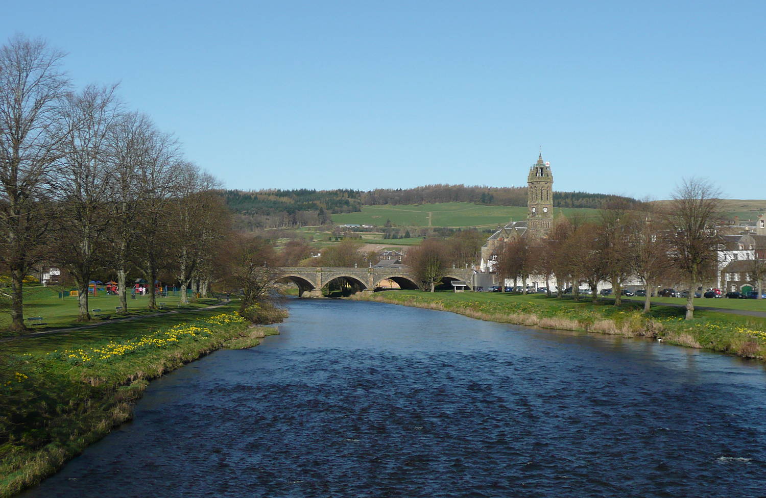 River Tweed in Peebles